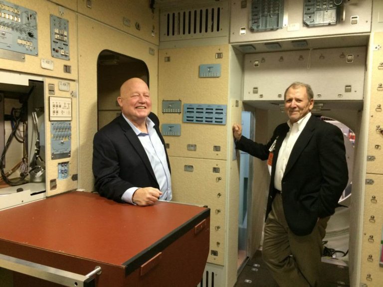  Jeff Haozous Visits NASA