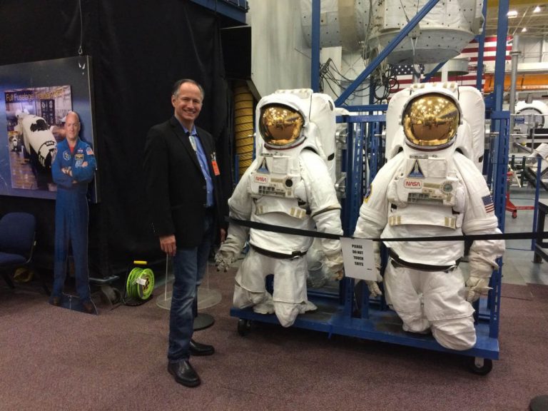  Jeff Haozous Visits NASA